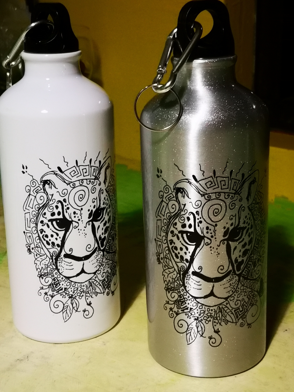 bottles with individual design