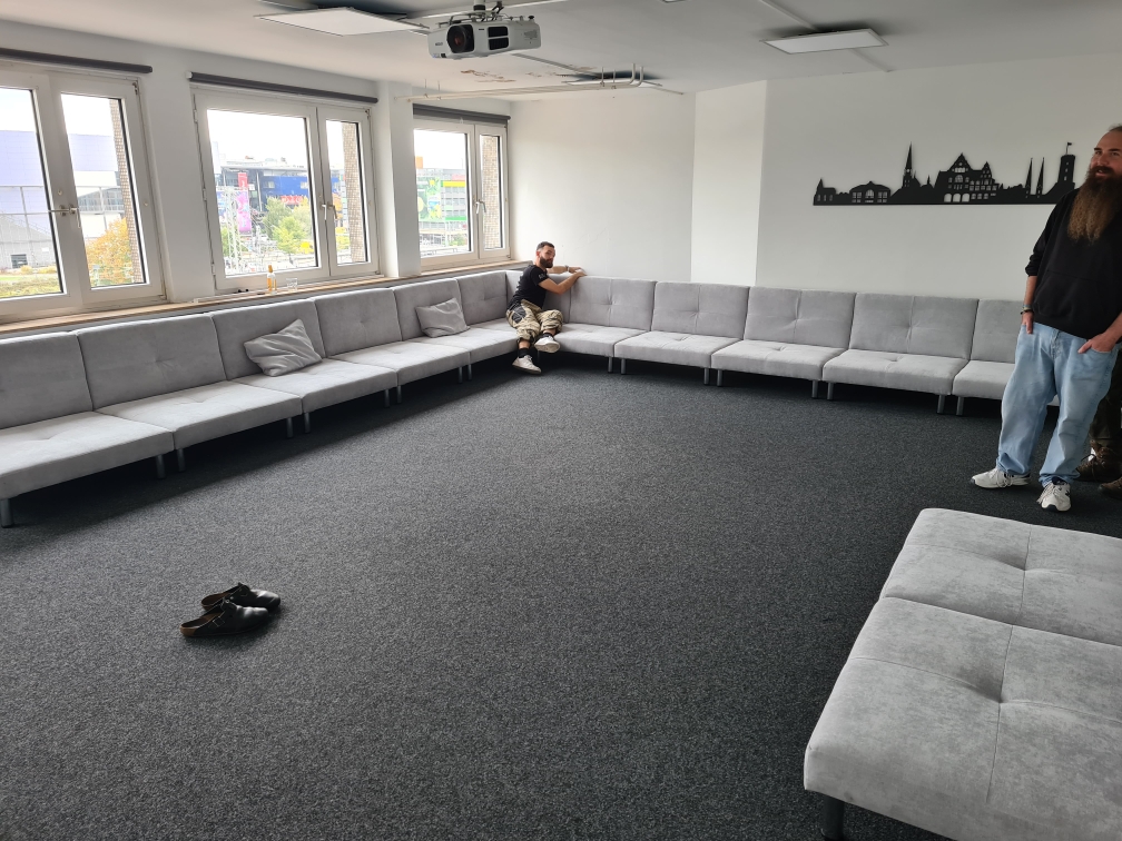 Neubau einer Sitzlandschaft 