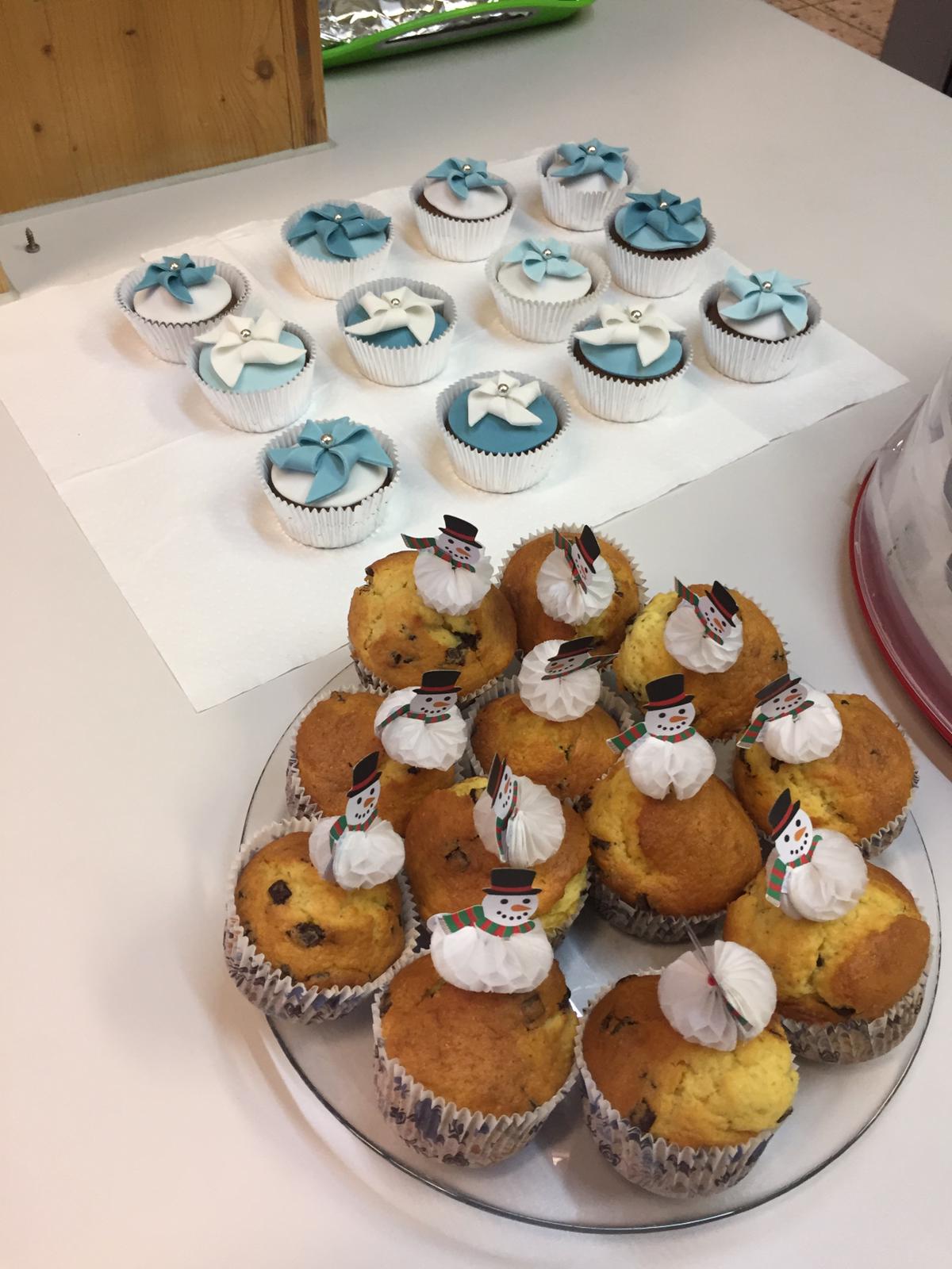 Cupcakes in Nahaufnahme