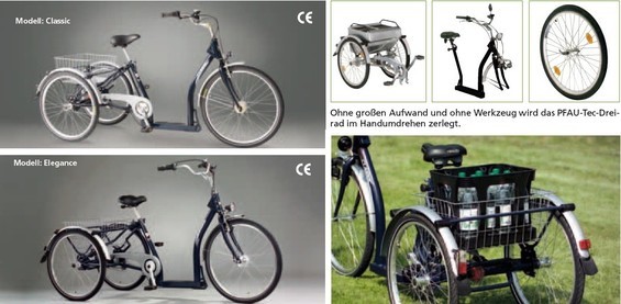 Ein Dreirad für Transporte