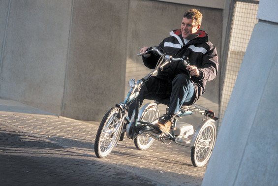 Unterwegs mit dem Easy Rider Dreirad