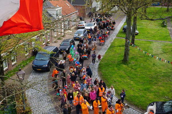 Koningsdag feestelijk gevierd in Borssele