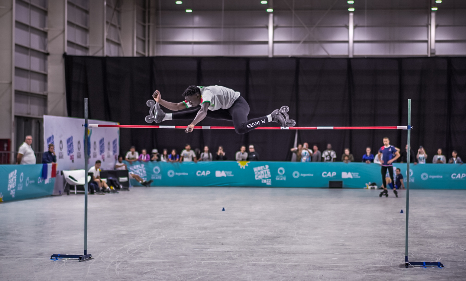 RollerGames 2022 - Le parcours de Dame FALL en freejump