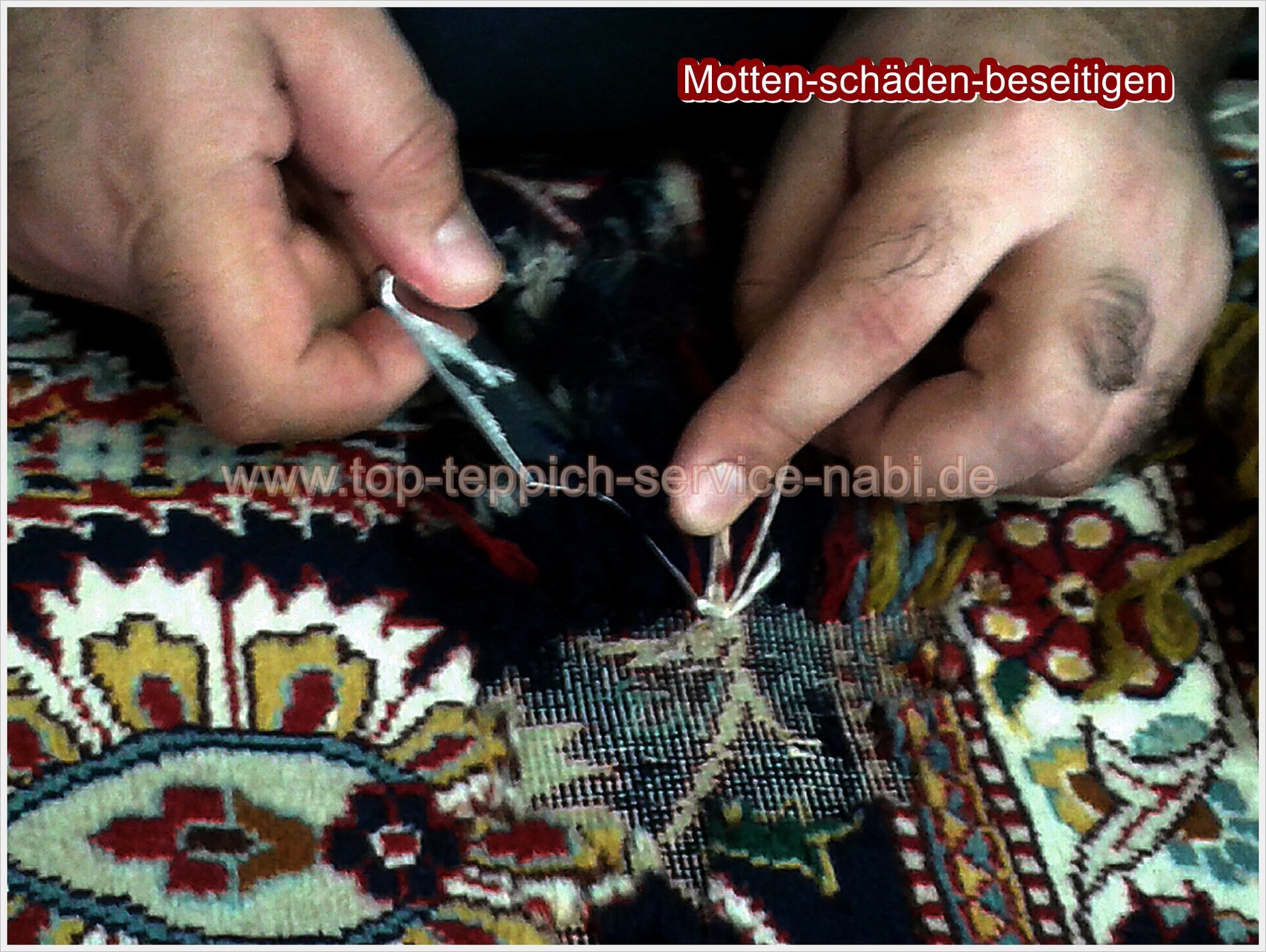 Teppichreparatur