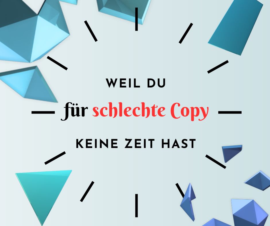 Warum du dich von Content-Formaten nicht kastrieren lassen solltest – und wie gute Copy wirklich entsteht