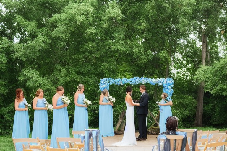 Serene Sky Blue Bridesmaid Dresses: Elevate Your Wedding Style