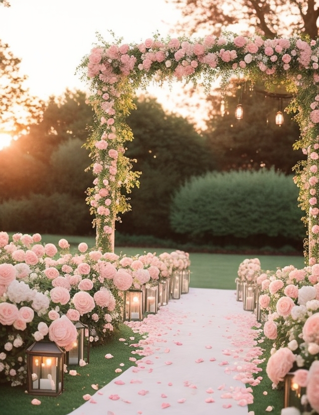 Blushing Coral Wedding Accessories: Adding a Touch of Elegance and Romance