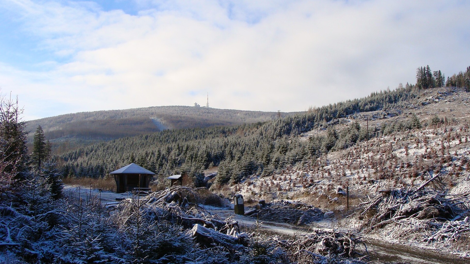 HWN 006 Obere Ilsefälle ( Bremer Hütte )