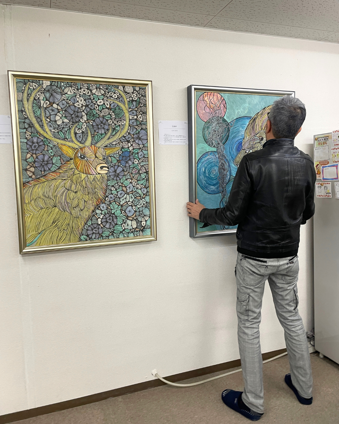 北村様の作品を展示中です！