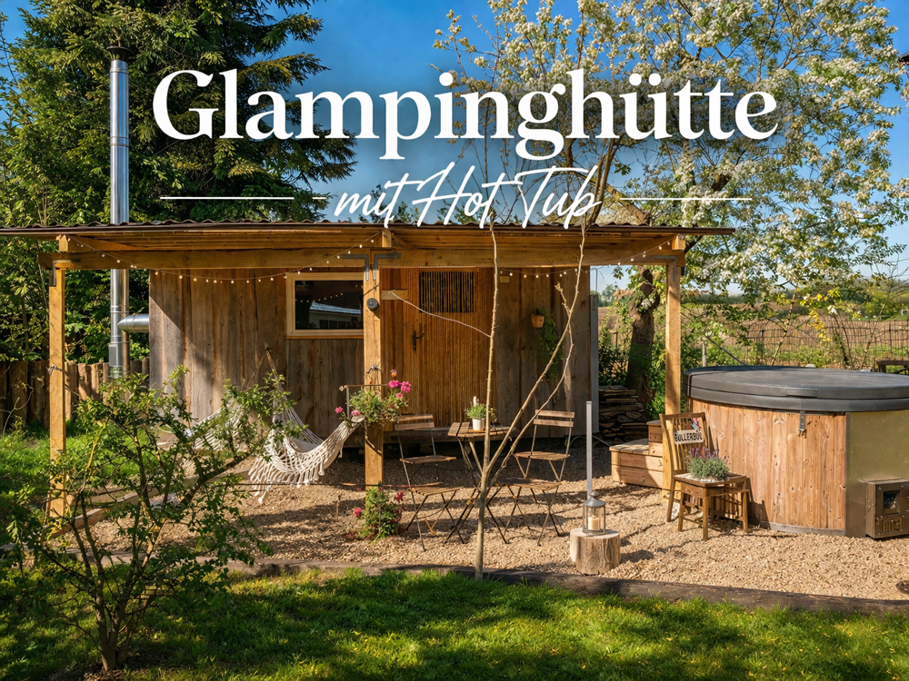 Holzhütte Cozy Cabin Tinyhouse, Glamaping Campinghütte