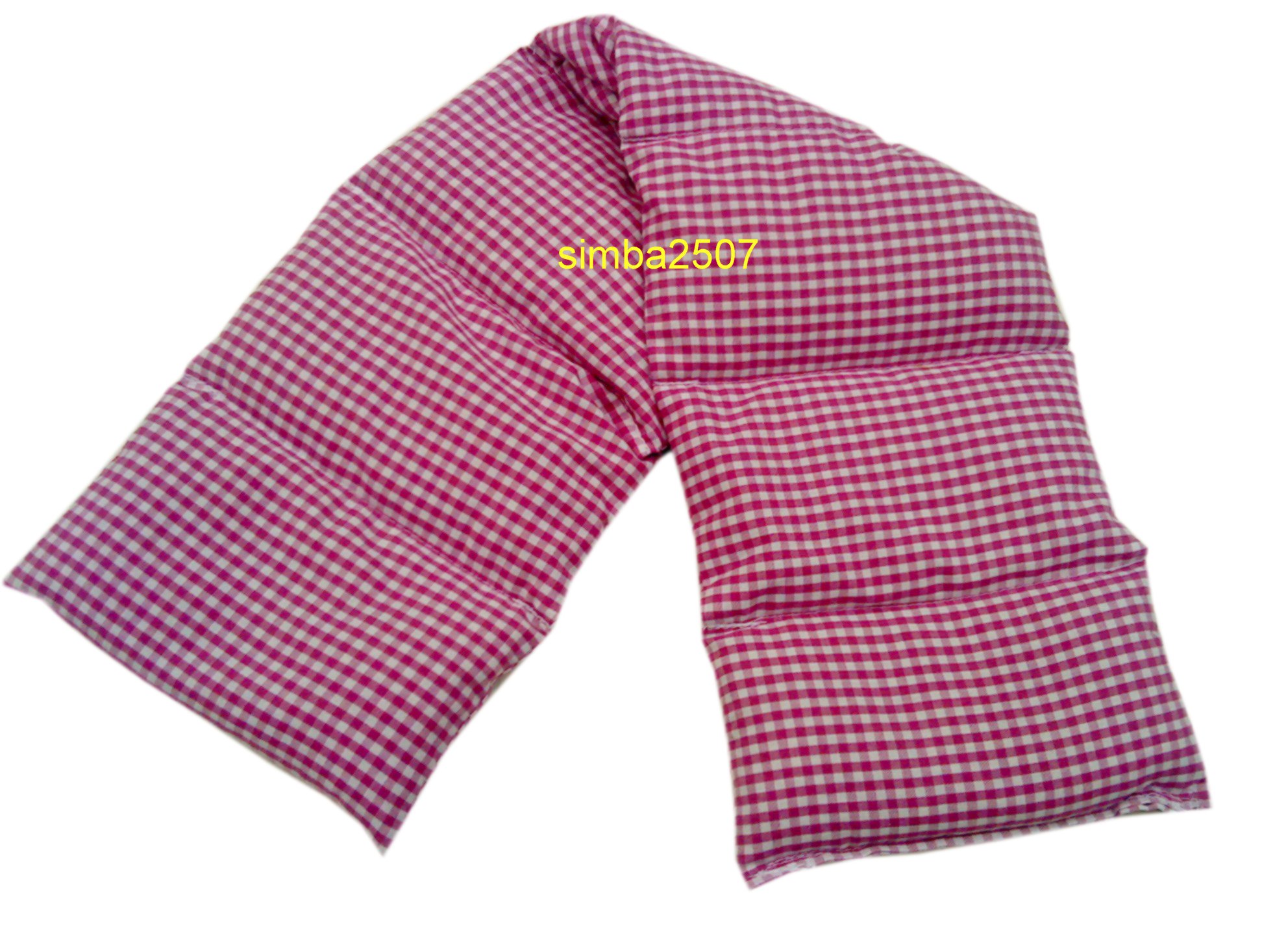 7 Kammer Vischy Karo Kissen pink