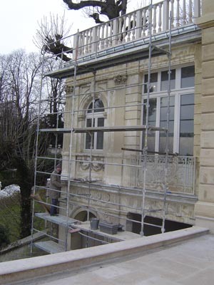 Façade d'hôtel particulier