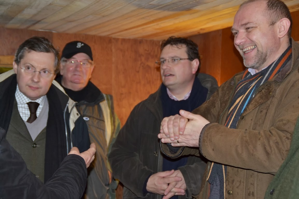 Avec le Député Philippe Gosselin et Frédéric Nihous