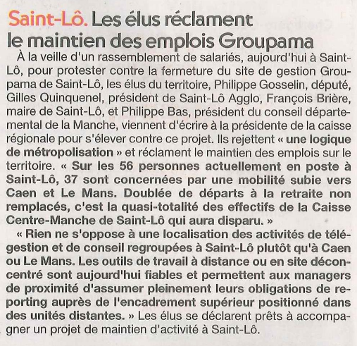 Presse de la Manche, 15/10/15
