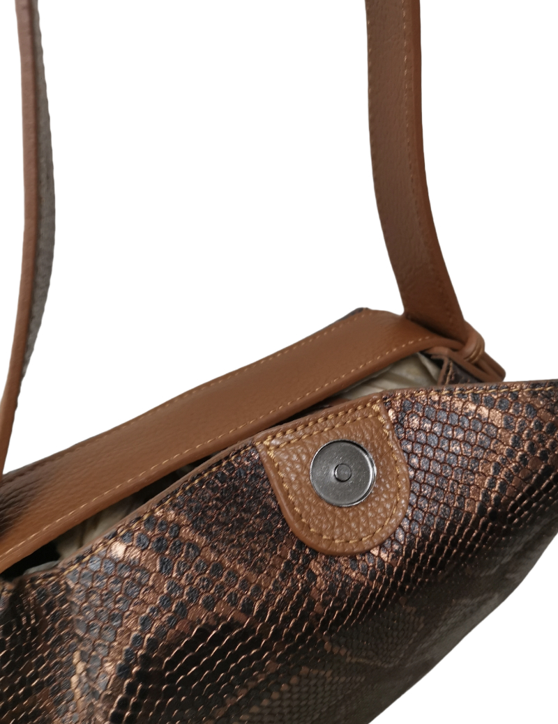 Sac Main Motifs Python Cuir Mordor Sophia Delli J DE C