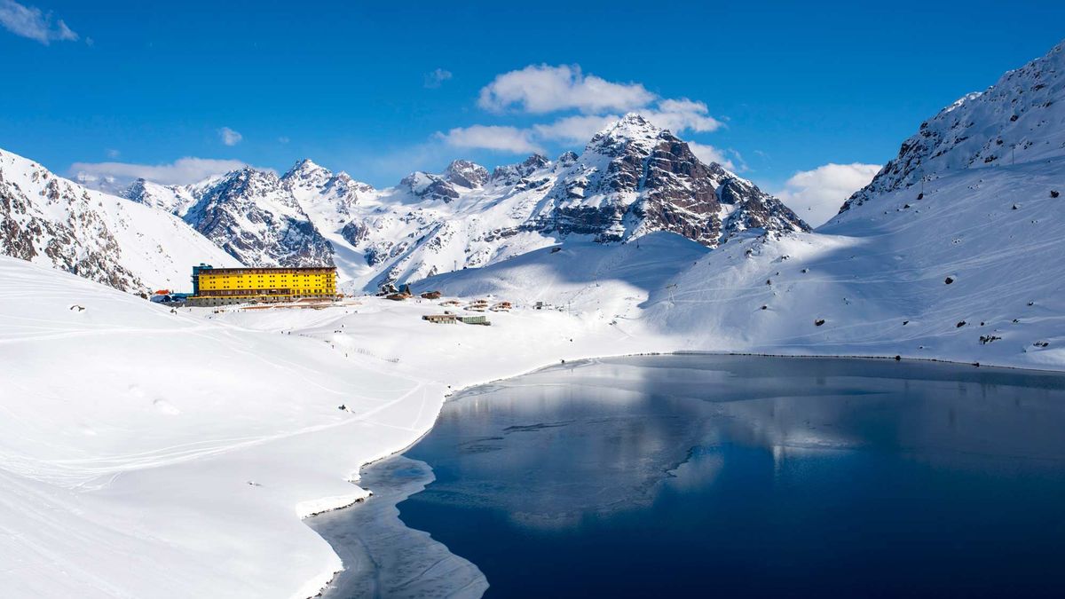Skigebiet Portillo in den Anden