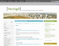 VertigO - la revue électronique en sciences de l'environnement