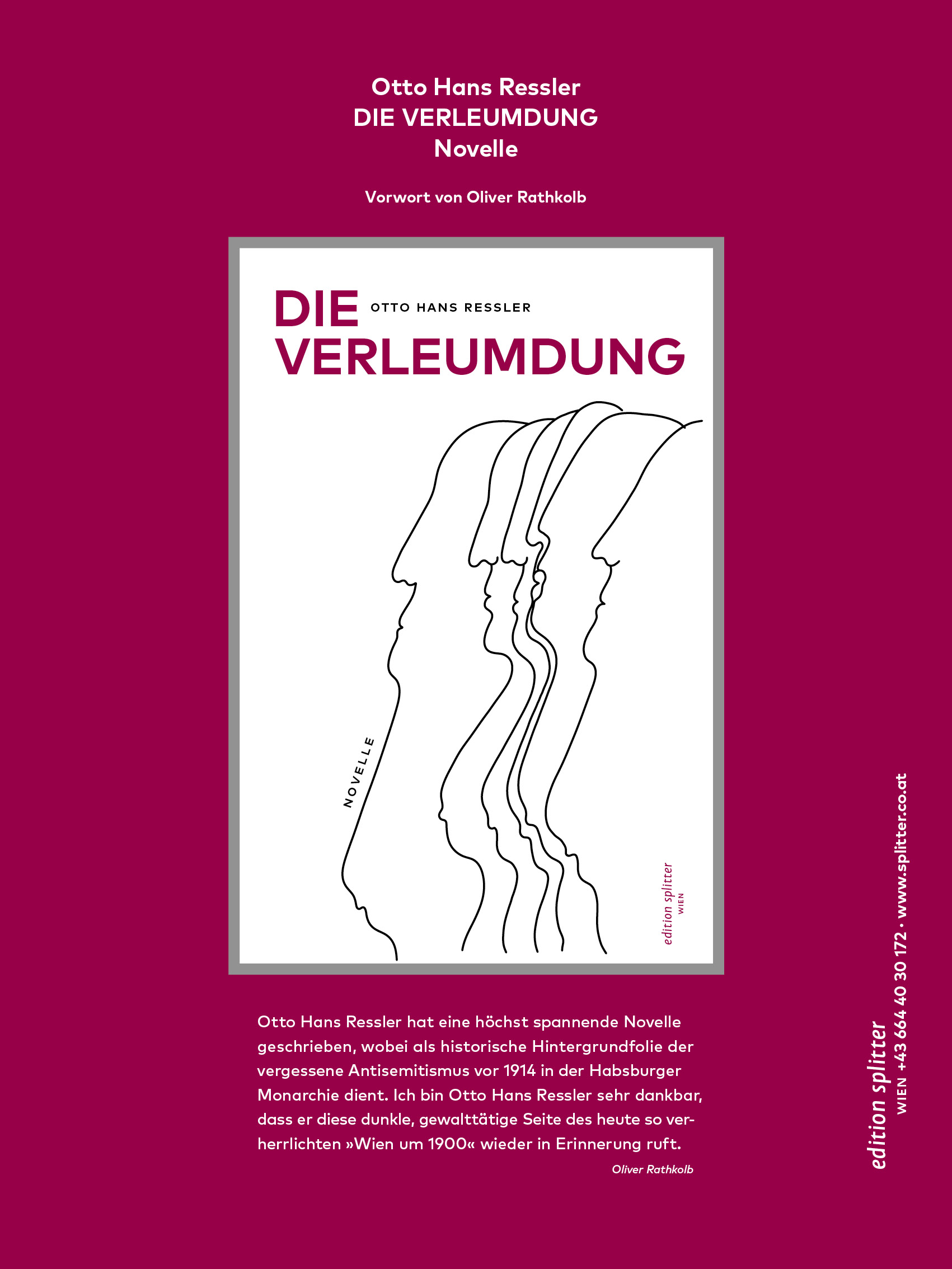 DIE VERLEUMDUNG – Otto Hans Ressler