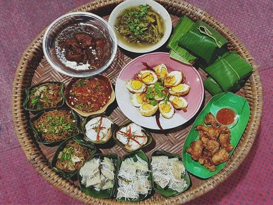 Variety of northern dishhes