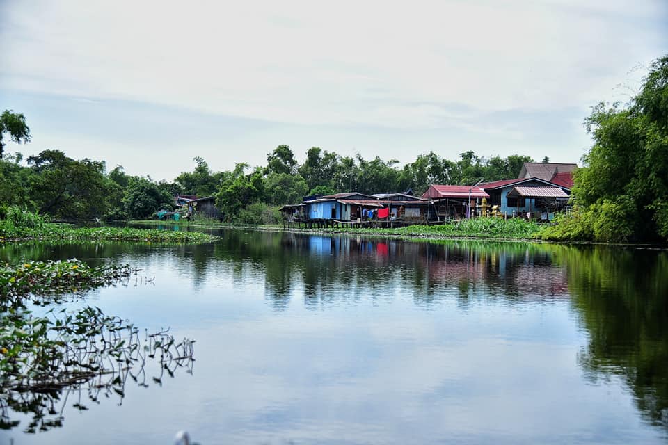 Local River Community at Ayutthaya Province