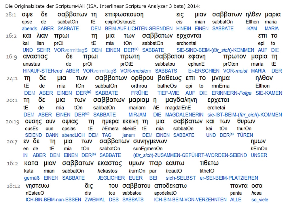 Scripture4All, ISA3 Interlinear-Übersetzung