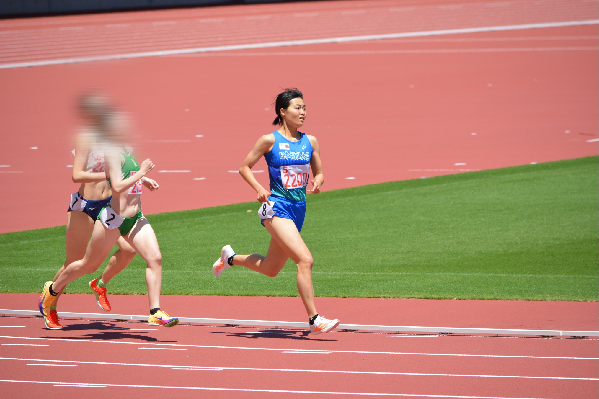 高橋沙綾(800m)