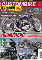 Custombike 06/10 6-seitiger Bericht über die GSX 1100 Cafe© Racer