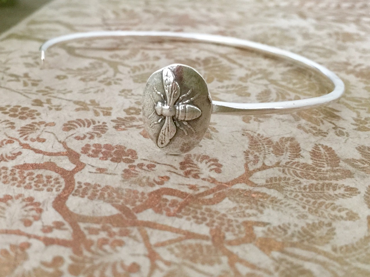 Honey Bee Cuff Hattie Weselyk Jewelry