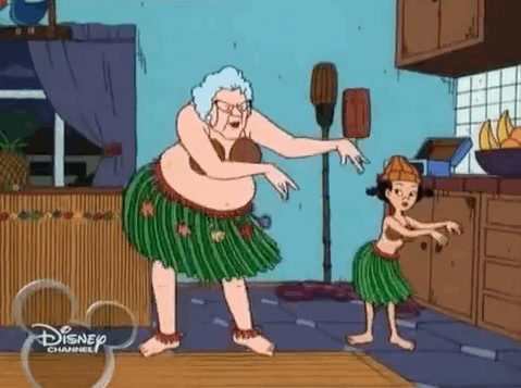 Disney`s Große Pause GIF Spinelli und Miss Finster