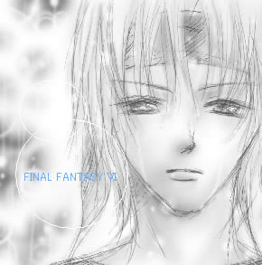 ウミさんが描いてくださった雨に濡れたロック