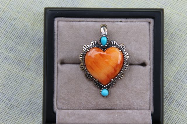 Orange Stachelauster, Mexiko, 18 mm, 8,865 ct