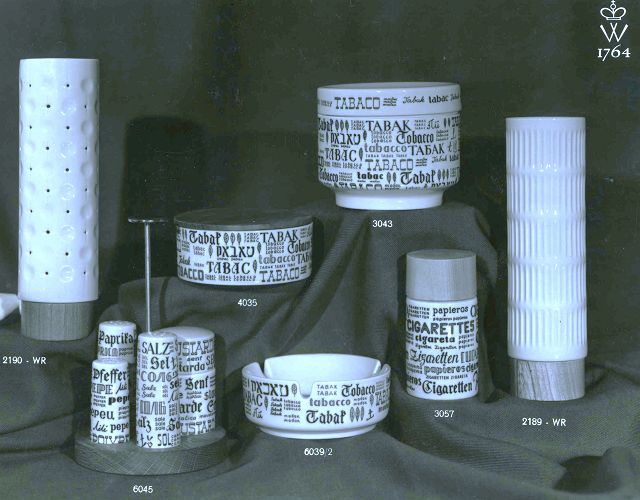 Formen Hubert Petras, Gottfried Stöhr, Dekor Gerhard Nußmann