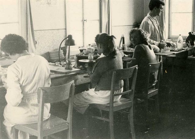 Lehrausbildung Malerei 1958