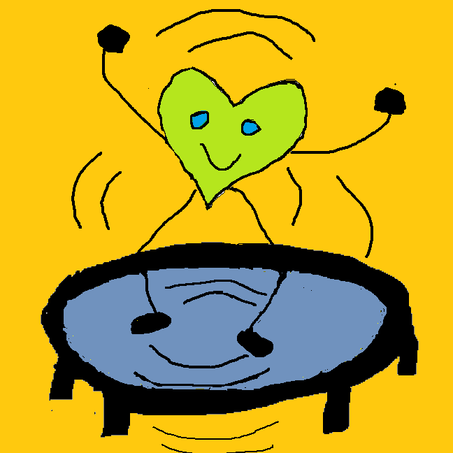 Das Perikard liegt auf dem Zwerchfell auf. Wenn wir lachen, hüpft das Herz tatsächlich im Leibe. 