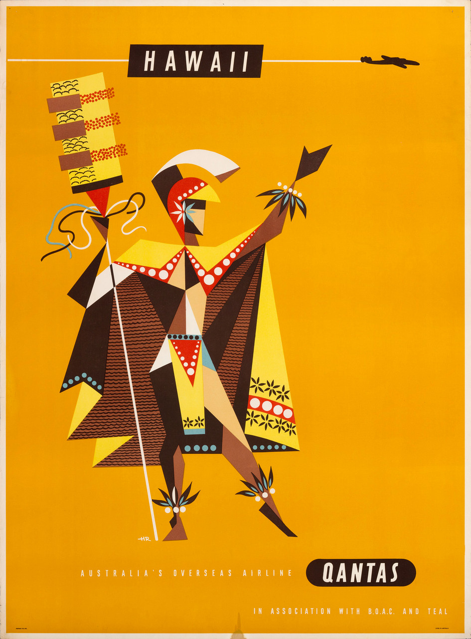 Famous Vintage PosterArtists Original Vintage Airline Posters