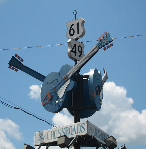 In Clarksdale, where the dark deed supposedly took place