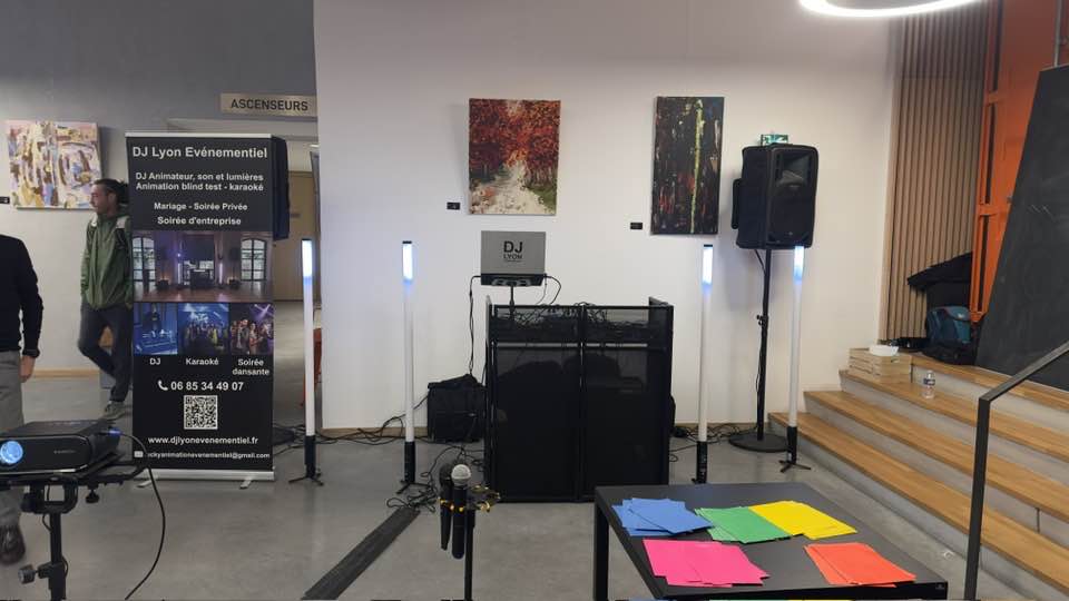 Matériel professionnel pour votre Blind Test entreprise Lyon