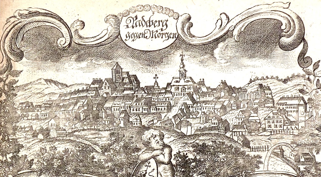 Stadtansicht Radeberg 1775, Eckarthsches Tagebuch (SKD) 