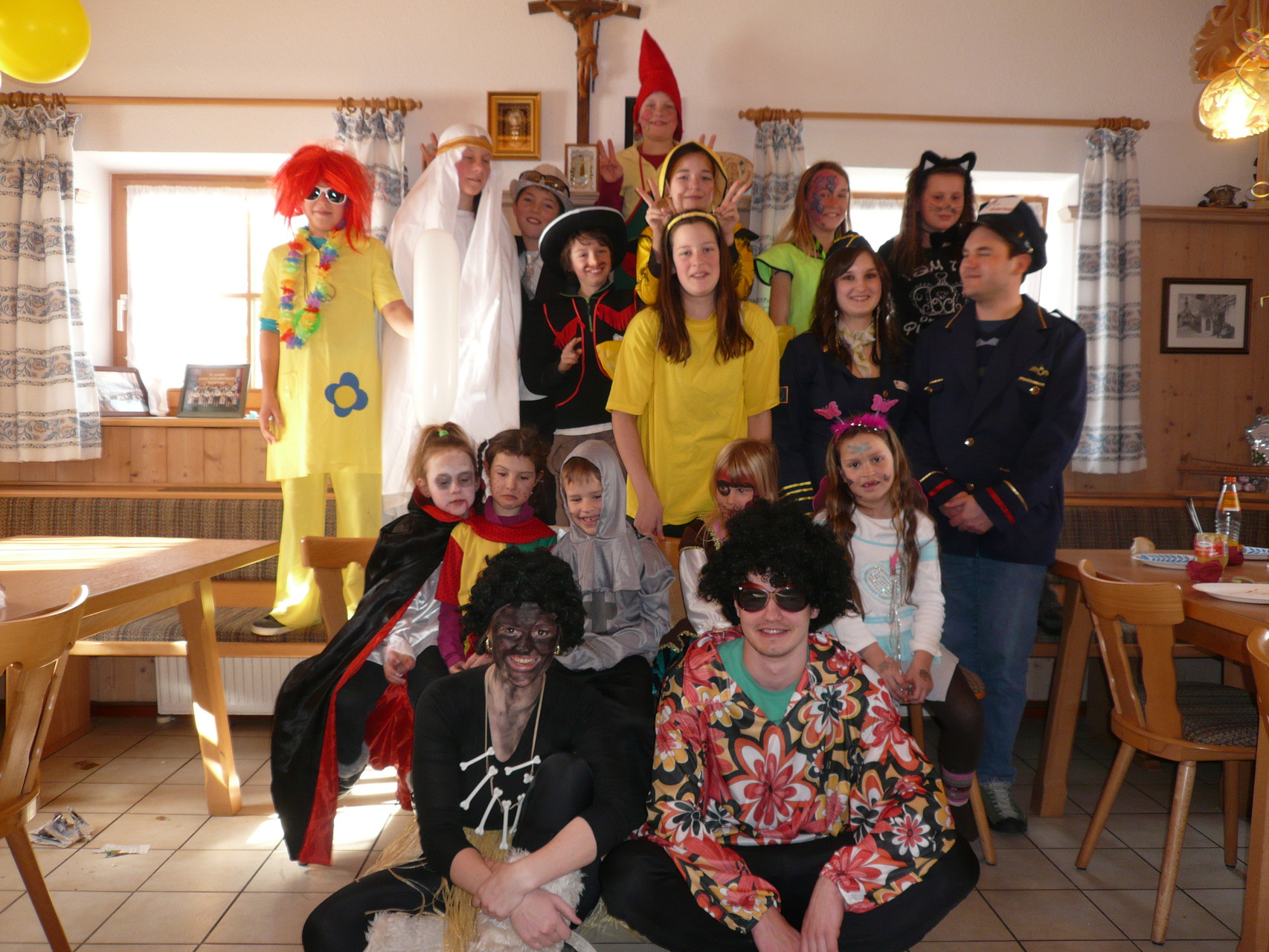 Kindergruppe Fasching 2015