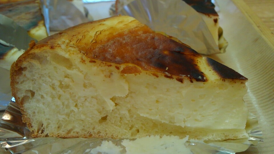 パン屋のチーズケーキ