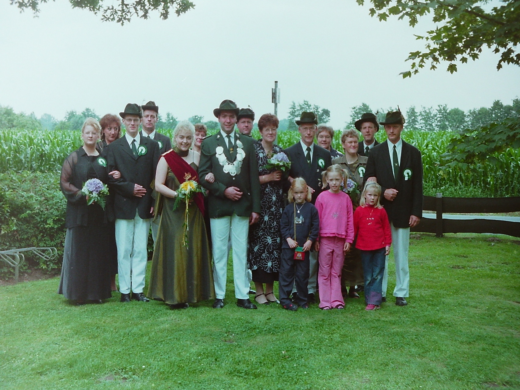 2001: König Stefan Linning und Königin Martina Linning