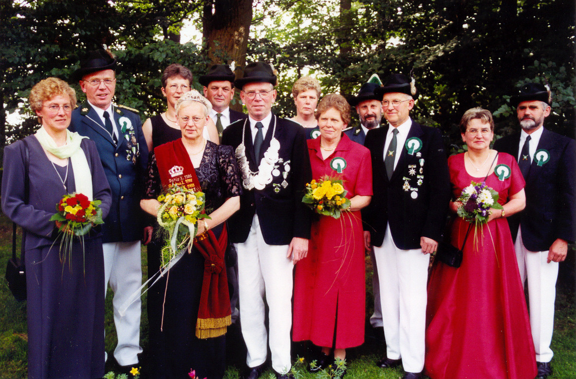 1999: König Ferdinand Lackhove und Königin Thea Lackhove