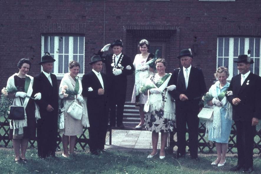 1965: König Hubert Buchwald und Königin Maria Buchwald