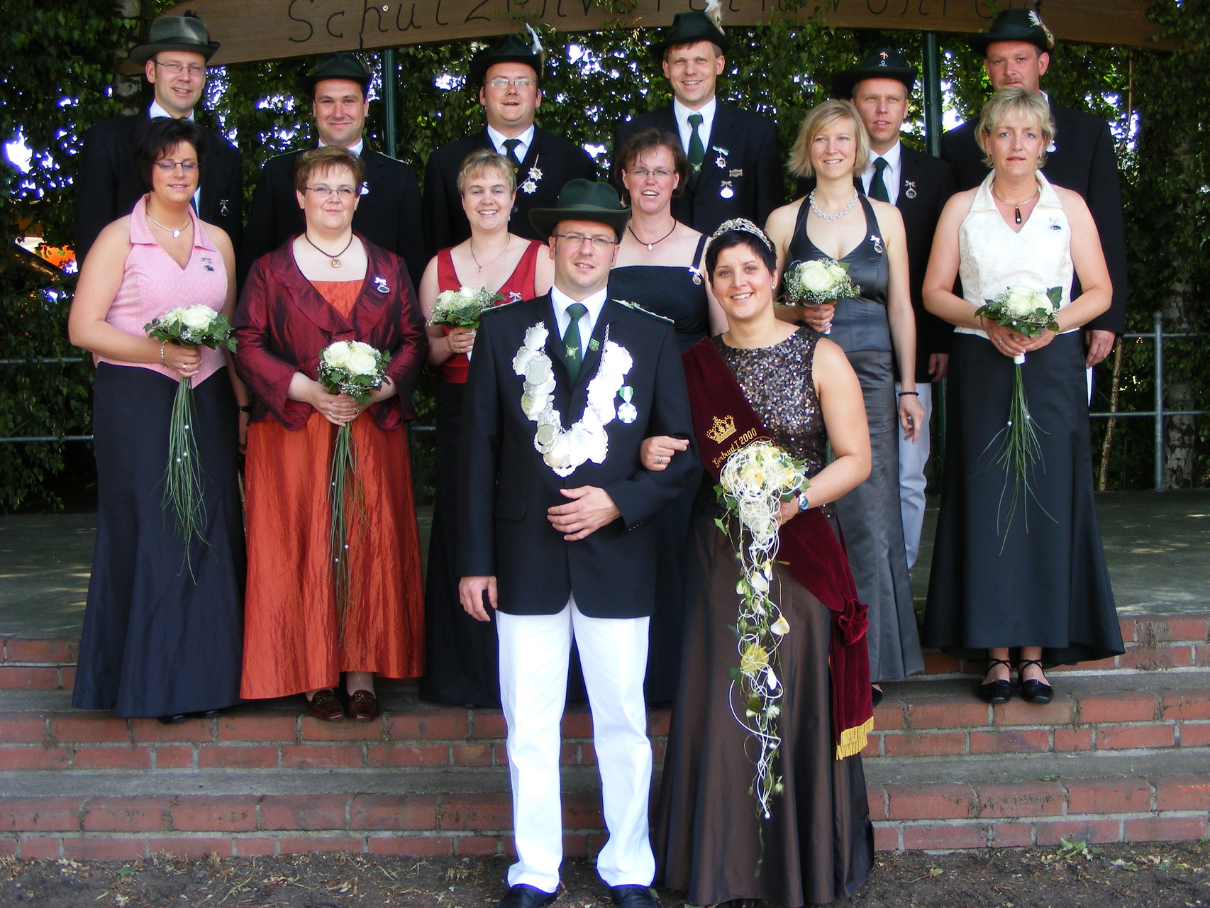 2007: König Andreas Große Hartmann und Königin Silvia Kiese