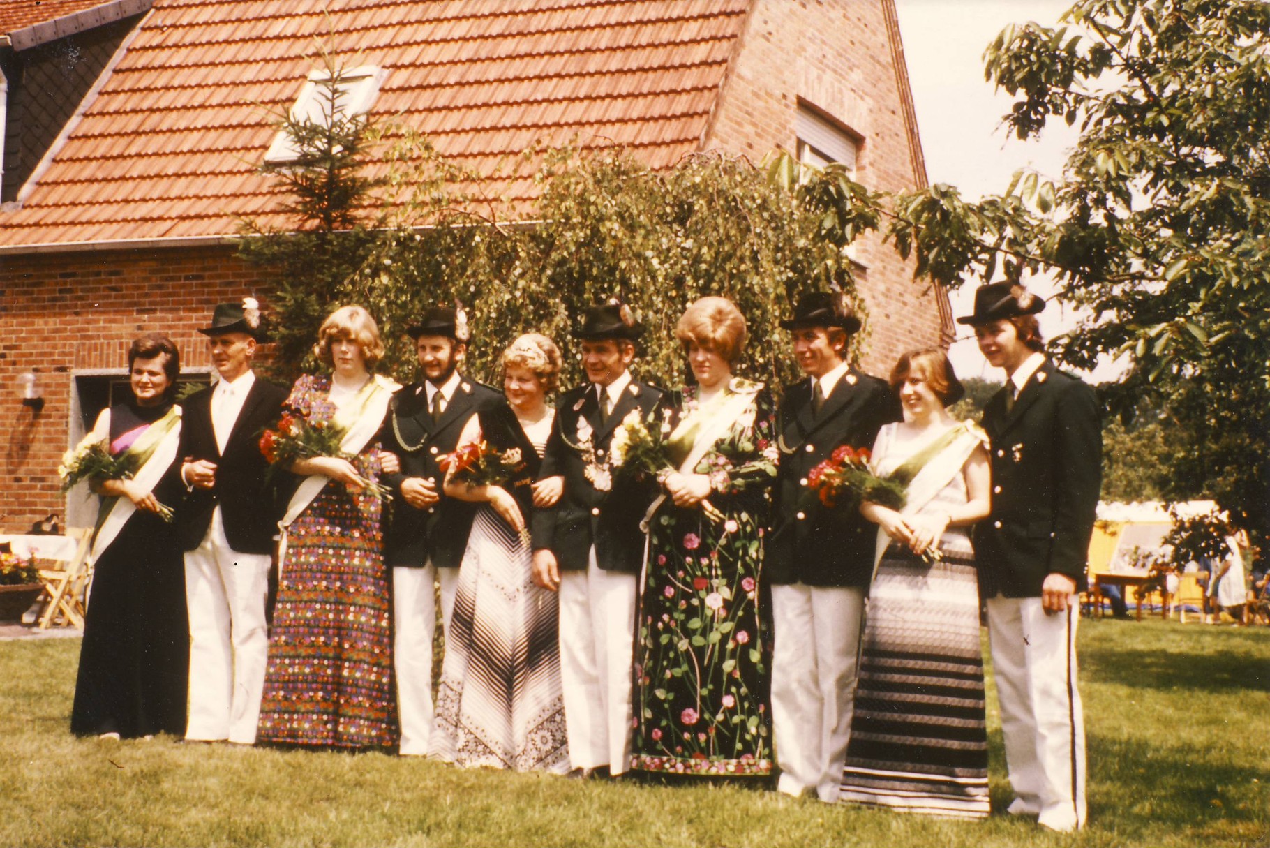 1976: König Hermann Niehörster und Königin Hildegard Heitmann