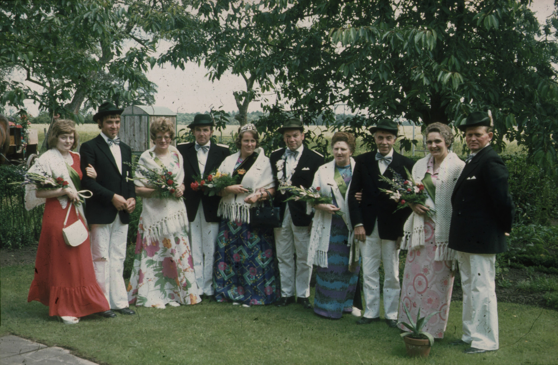 1973: König Josef Wilmer und Königin Anneliese Wilmer