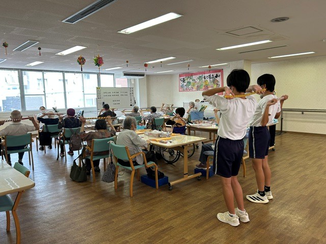 職業体験（落合中学校）