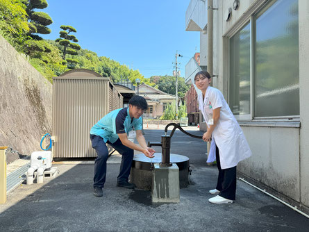 最新の井戸システムの導入