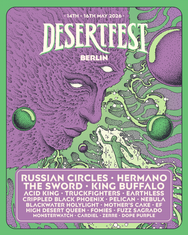 Desertfest Berlin presents the first bands