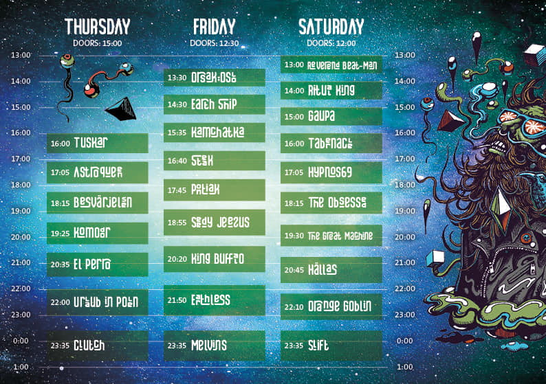 Freak Valley Festival unleashed the timetable